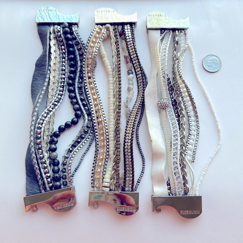 Victoria Emerson Boho stack bracelets